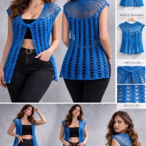 Blusa Artesanal Tejida A Mano